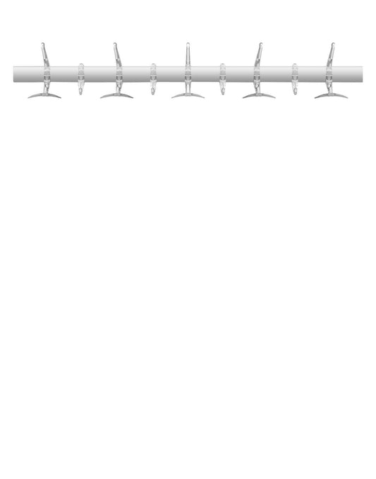 Hanger Wall Hook 90 CM by Kartell #CRYSTAL