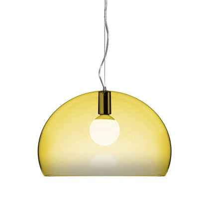 Fl/Y Pendant Lamp by Kartell #TRANSPARENT/YELLOW