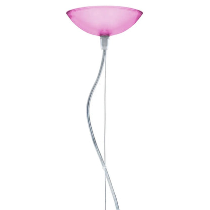 Fl/Y Pendant Lamp by Kartell #TRANSPARENT/CARDINAL RED