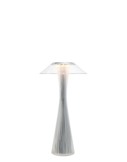 Space Indoor Table Lamp by Kartell #CHROMED