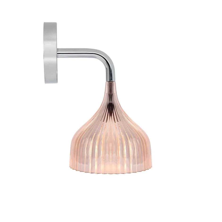 E’ Wall Lamp by Kartell #TRASPARENT PINK