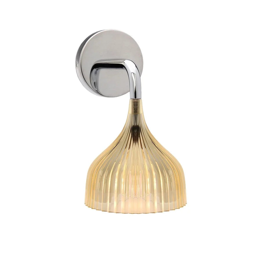 E’ Wall Lamp by Kartell #TRASPARENT YELLOW