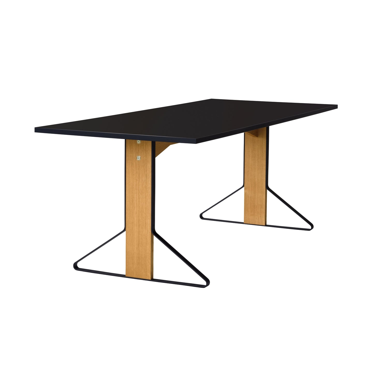 Artek Kaari Table REB 001 — oak/black laminate