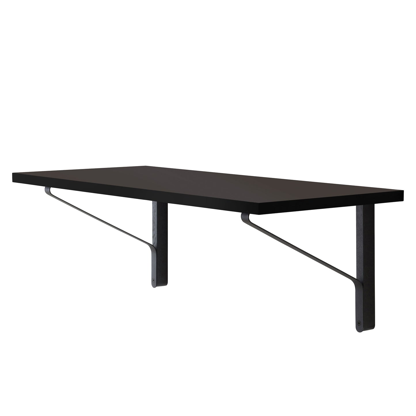 Artek Kaari Wall Console REB 006 — black stained/black linoleum
