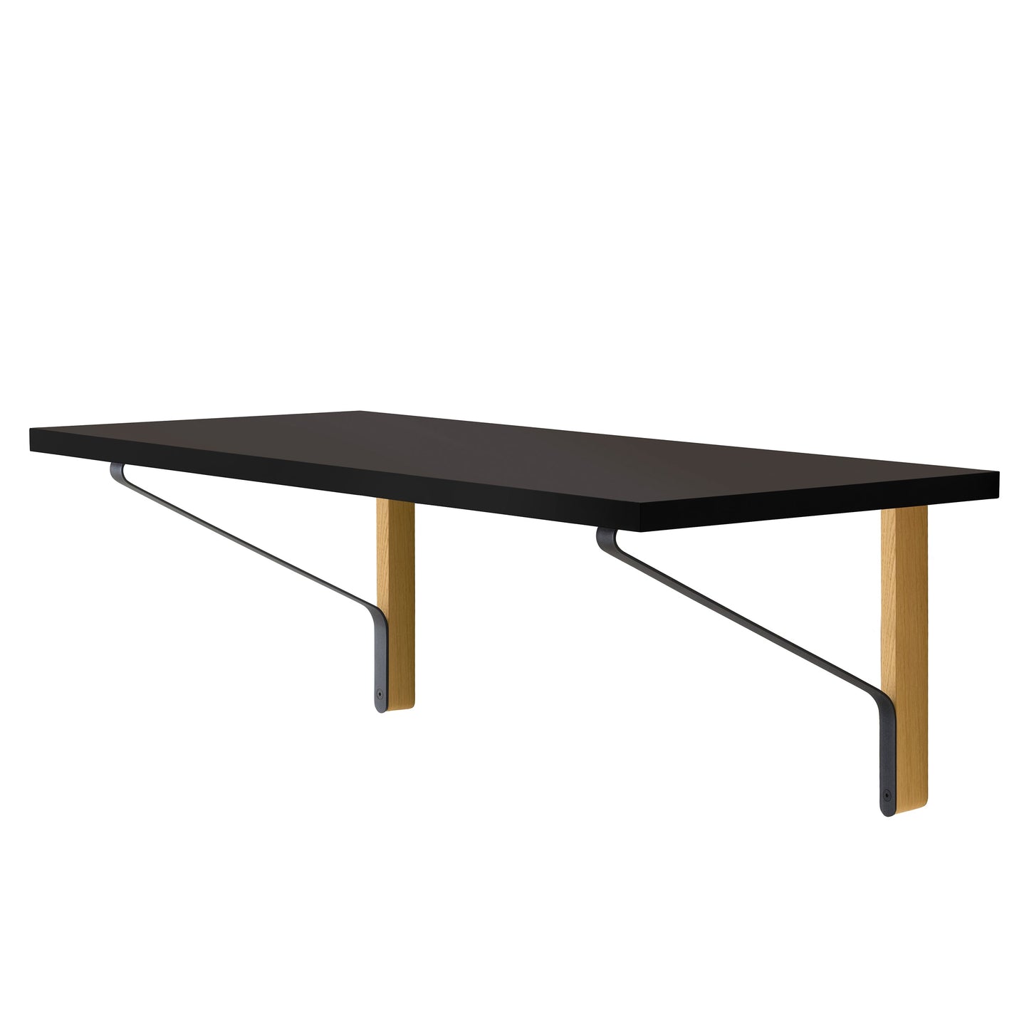 Artek Kaari Wall Console REB 006 — oak/black linoleum