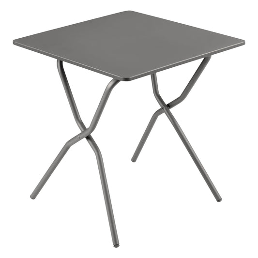 Balcony folding table, 70 x 64 cm, CB titane