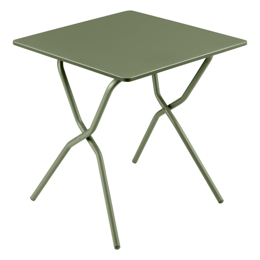 Balcony folding table, 70 x 64 cm, CB moss
