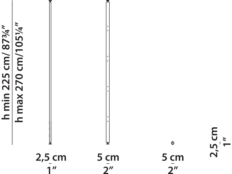 Baxter LIBELLE LIBEMC220S technical drawing