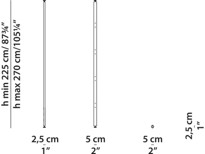Baxter LIBELLE LIBEMC220S technical drawing