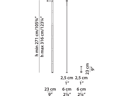 Baxter LIBELLE LIBEMC263P technical drawing