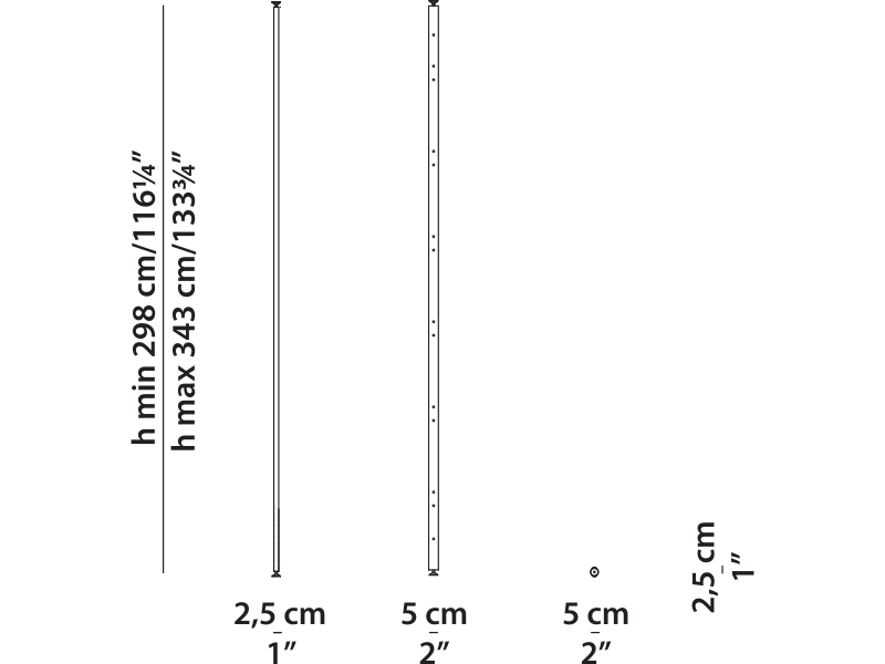 Baxter LIBELLE LIBEMC293S technical drawing