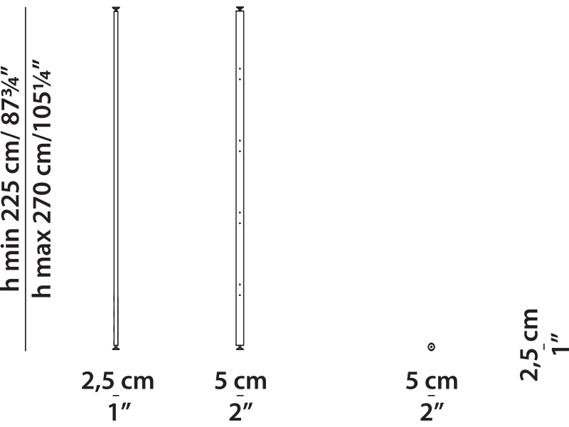 Baxter LIBELLE LIBEML220S technical drawing
