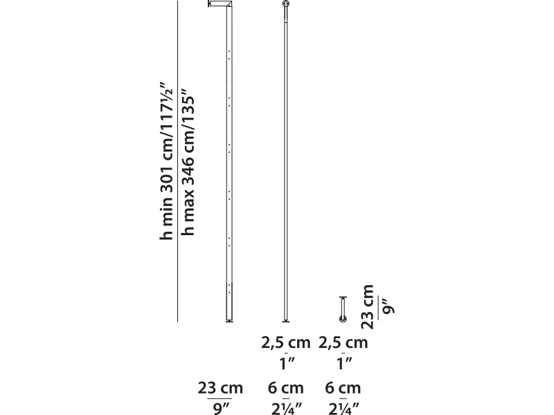 Baxter LIBELLE LIBEML293P technical drawing