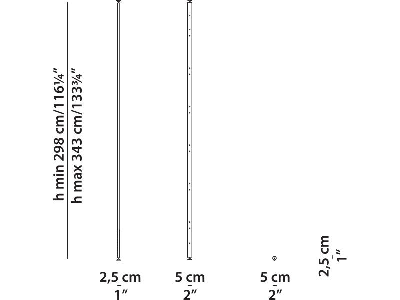 Baxter LIBELLE LIBEML293S technical drawing