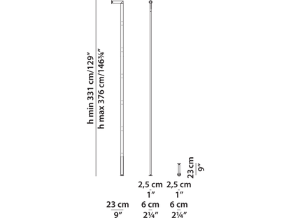 Baxter LIBELLE LIBEML323P technical drawing