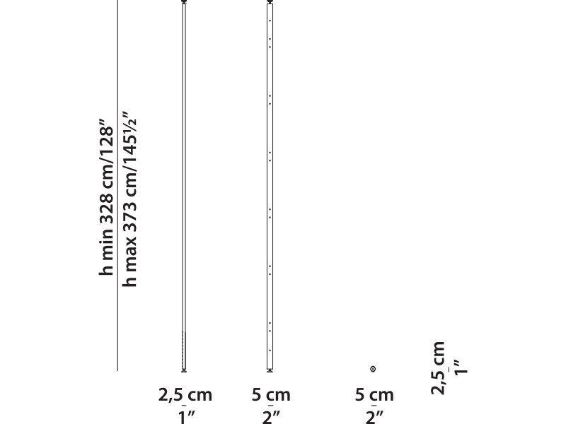 Baxter LIBELLE LIBEML323S technical drawing