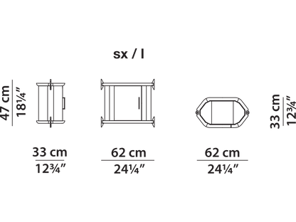 Baxter LIBELLE LIBEMO62LS technical drawing