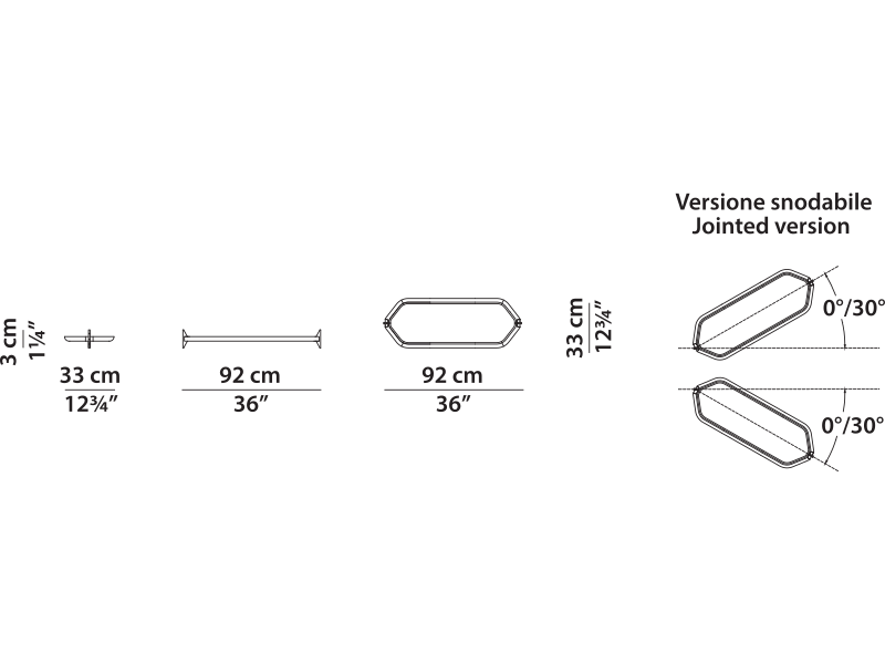 Baxter LIBELLE LIBEMPE9SN technical drawing