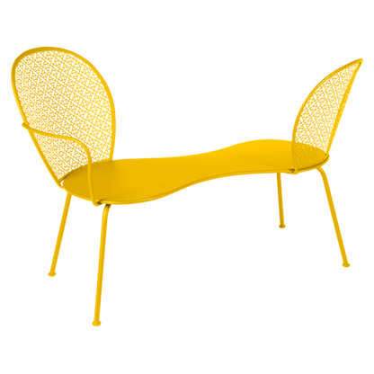 LORETTE CONVERSATION BENCH by Fermob
