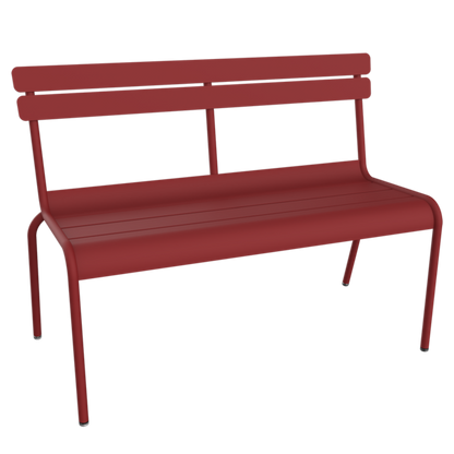 LUXEMBOURG 2/3-SEATER BENCH WITH BACKREST by Fermob