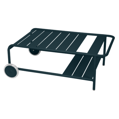 LUXEMBOURG LOW TABLE WITH CASTERS 105 X 72 CM by Fermob