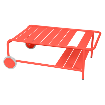 LUXEMBOURG LOW TABLE WITH CASTERS 105 X 72 CM by Fermob
