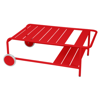 LUXEMBOURG LOW TABLE WITH CASTERS 105 X 72 CM by Fermob