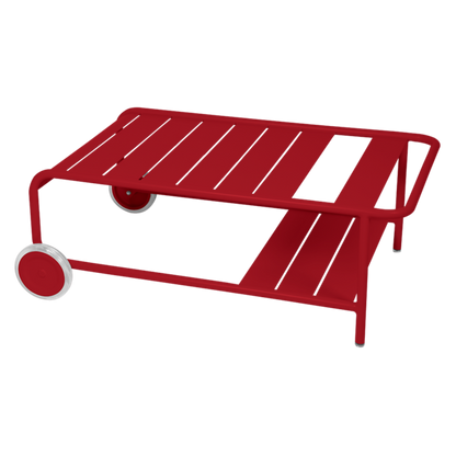 LUXEMBOURG LOW TABLE WITH CASTERS 105 X 72 CM by Fermob