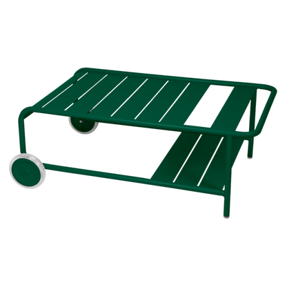LUXEMBOURG LOW TABLE WITH CASTERS 105 X 72 CM by Fermob