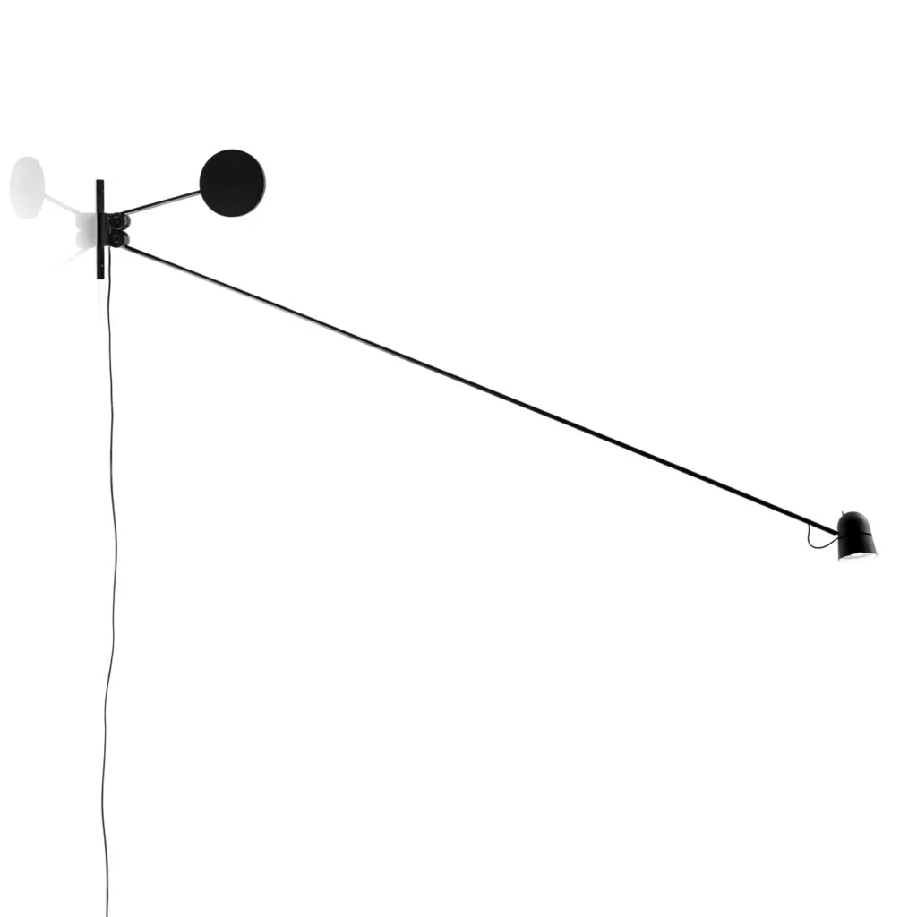 Counterbalance Wall Lamp Black