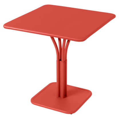 LUXEMBOURG PEDESTAL TABLE 71 X 71 CM WITH SOLID TOP by Fermob