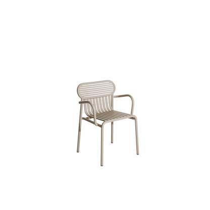 WEEK-END Dining Chair with Armrests by Petite Friture #Dune