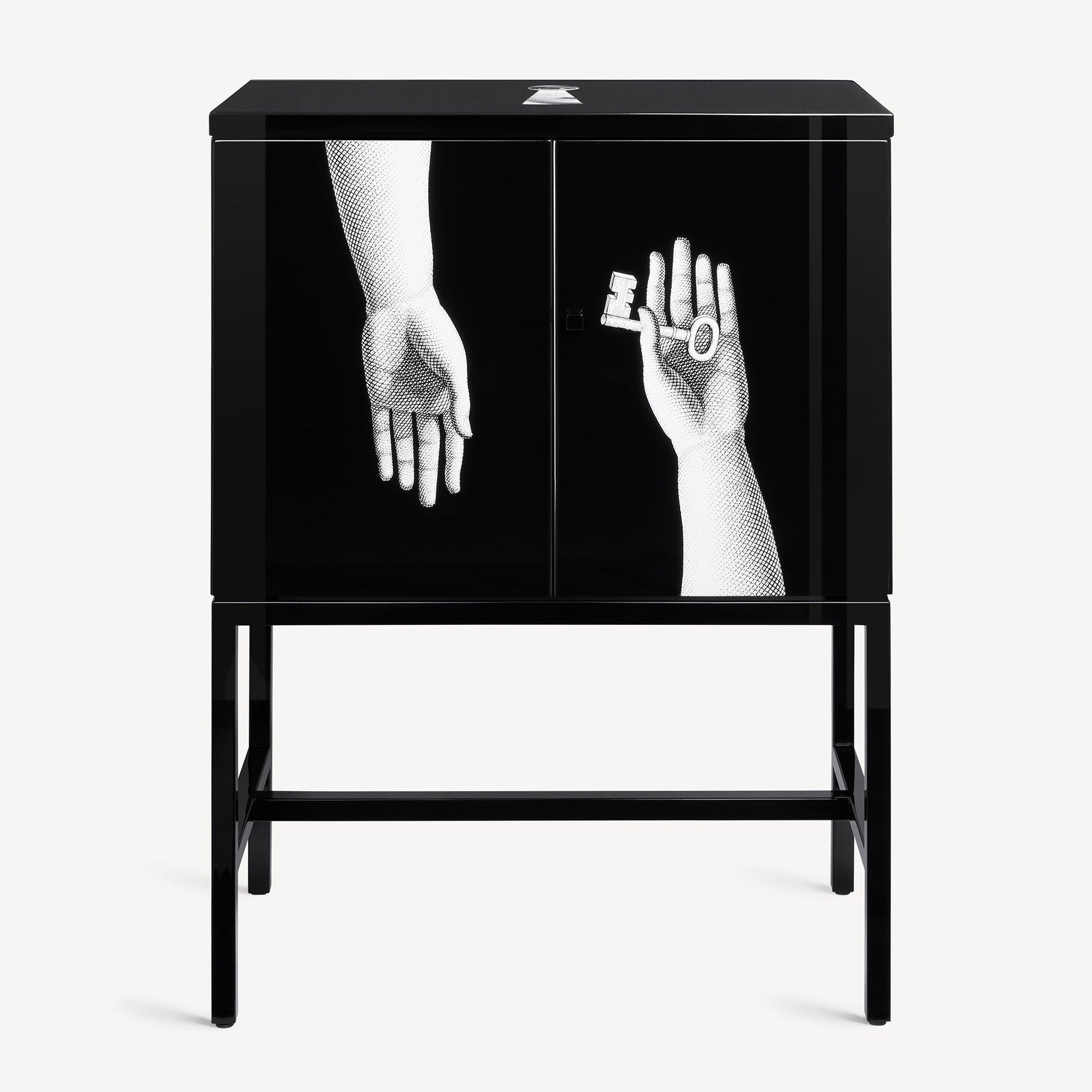 Raised small sideboard Mani con Chiave e Serratura