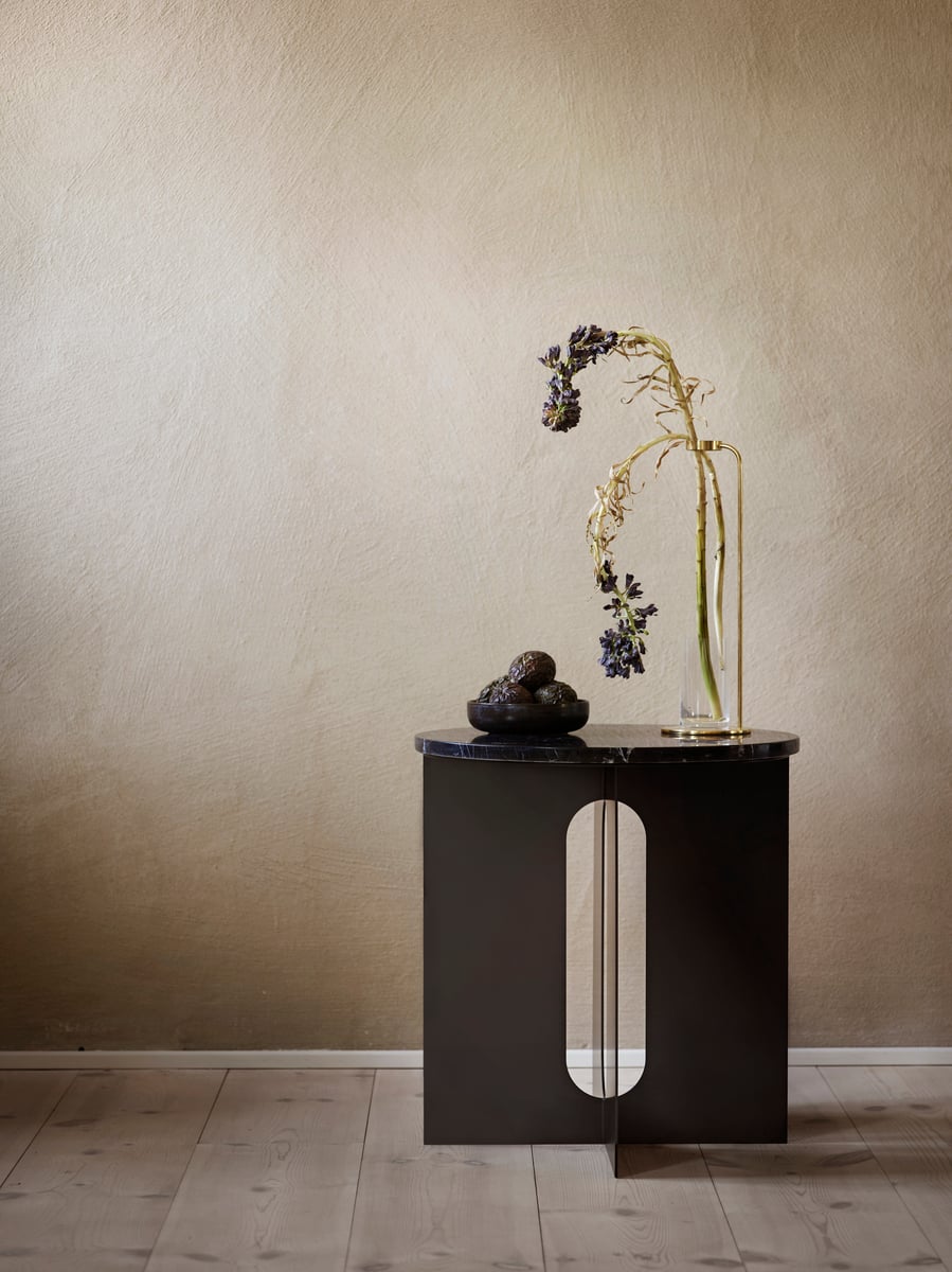 Marble top for Androgyne table, black