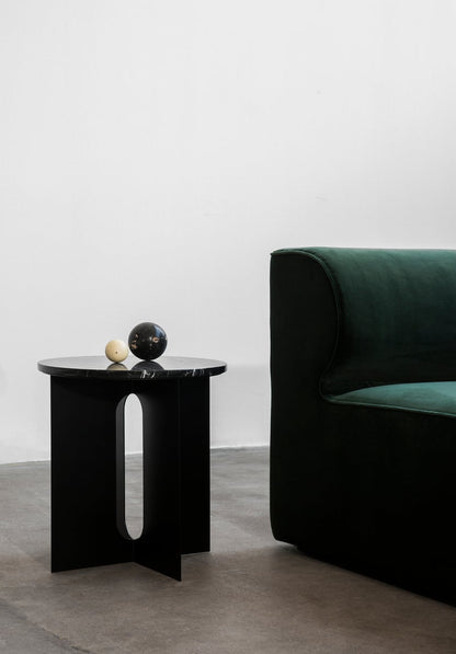 Marble top for Androgyne table, black