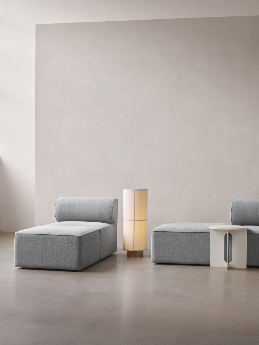 Androgyne side table, 40 cm, white