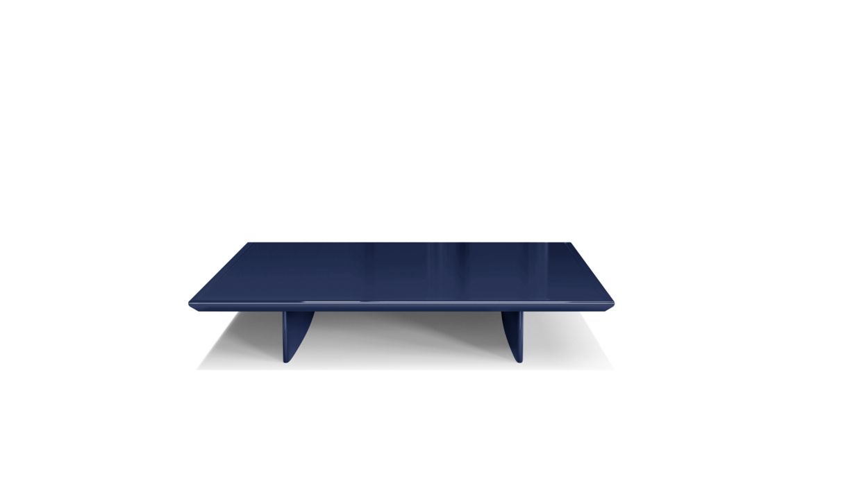 MAH JONG SQUARE COCKTAIL TABLE, LACQUERED by Roche Bobois