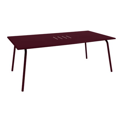 MONCEAU TABLE 194 X 94 CM by Fermob #BLACK CHERRY