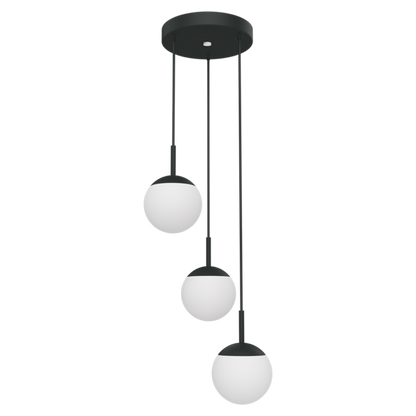 MOOON! TRIPLE PENDANT LIGHTS Ø15 CM by Fermob
