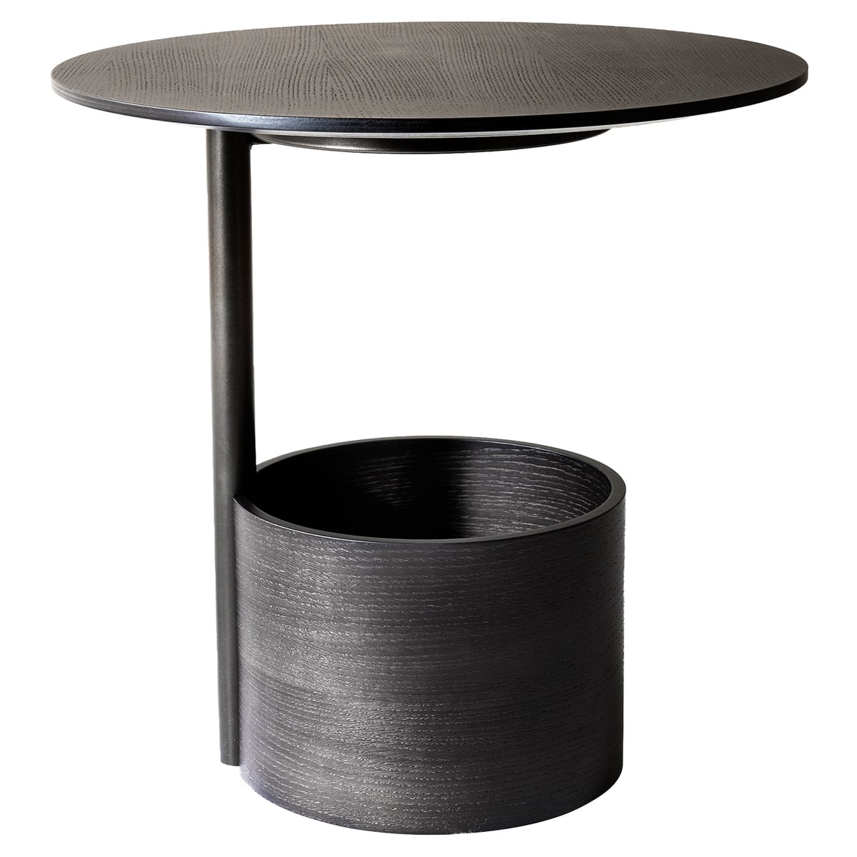 Parasol coffee table, S, dark stained oak