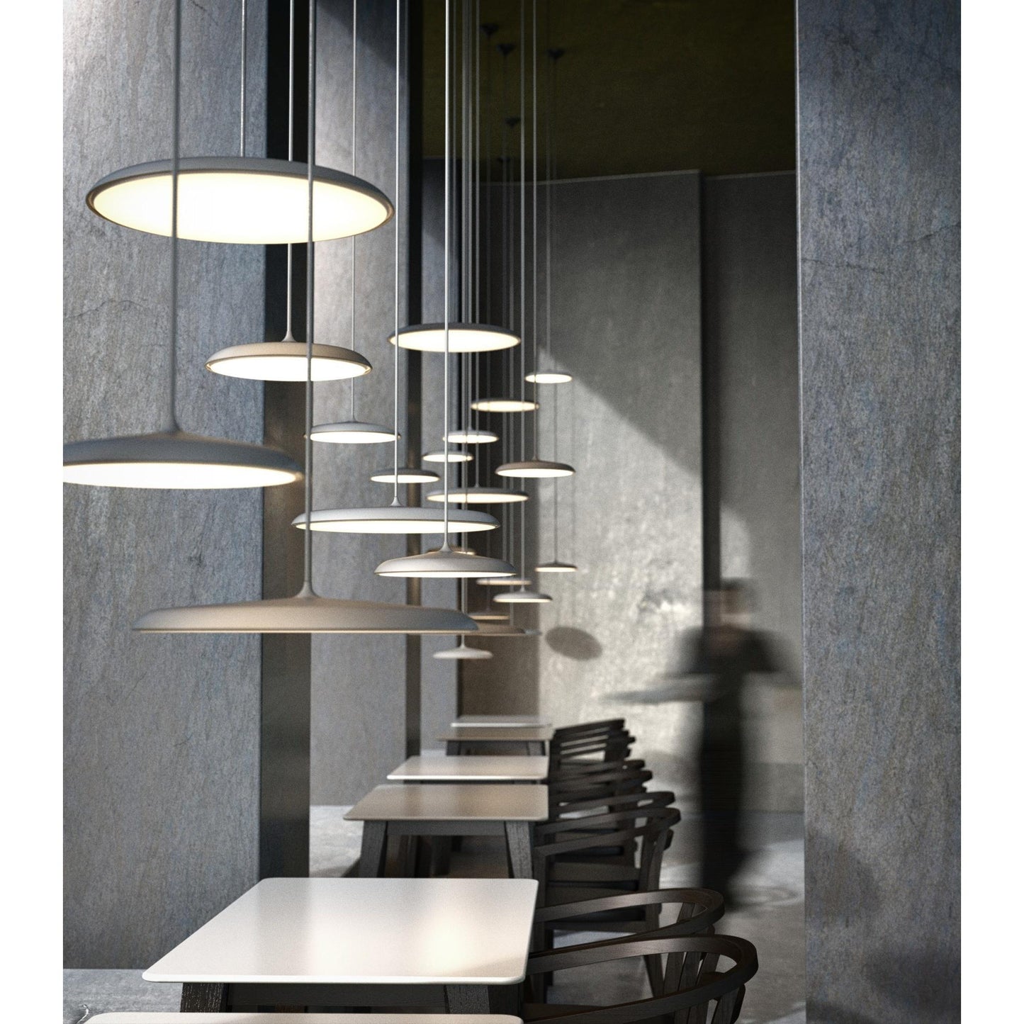 Design For The People Artist 40 Pendant Gray