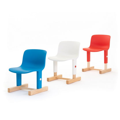 LITTLE BIG - Height-adjustable polypropylene kids chair