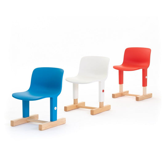 LITTLE BIG - Height-adjustable polypropylene kids chair