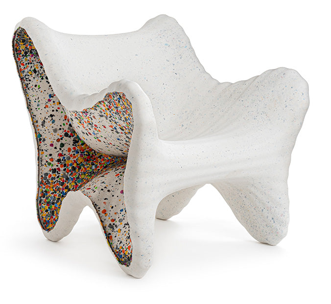 In-side armchair, suitable for outdoor use