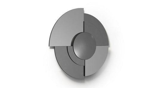 MERLIN MIRROR - SILVER by Roche Bobois