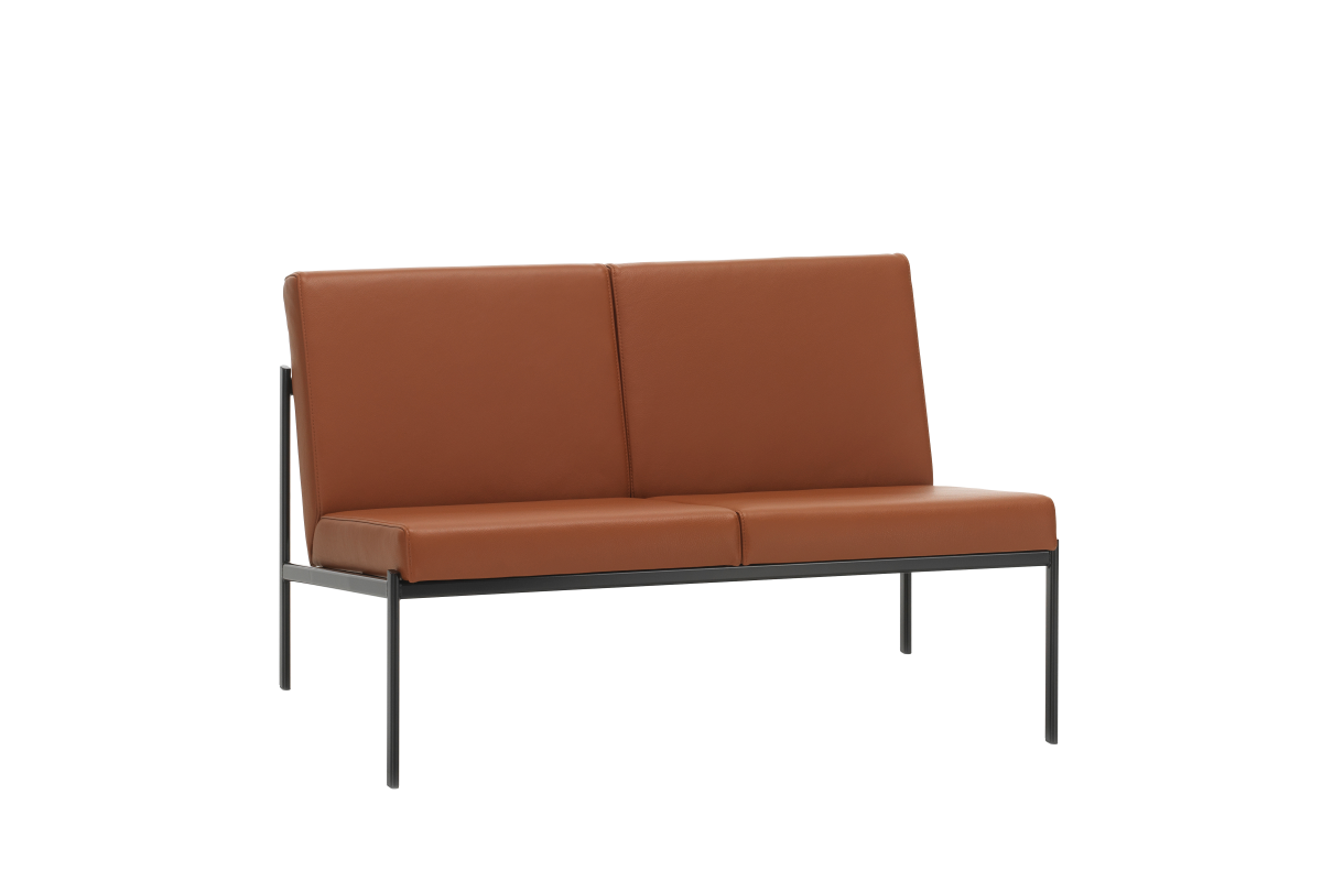 Kiki Sofa 2인용 Prestige cognac