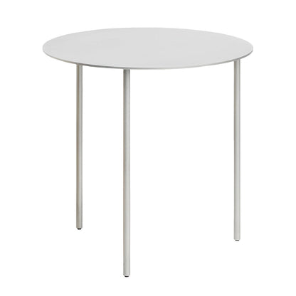 Pair side table, M, sandblasted steel