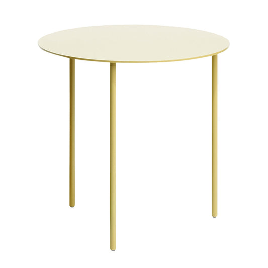 Pair side table, M, ochre steel