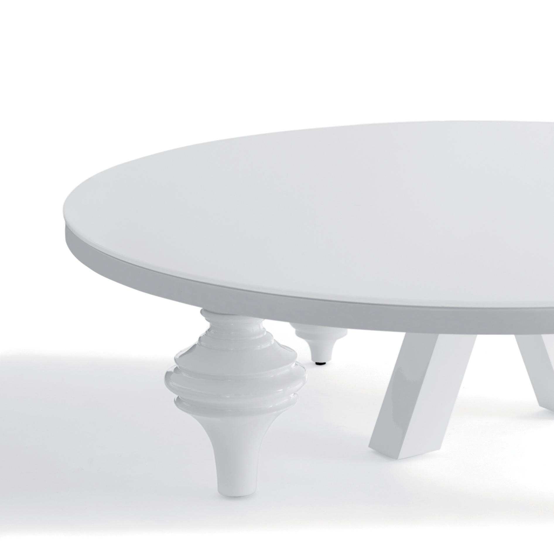 Round Low Coffee Table Multileg by Bd Barcelona Design