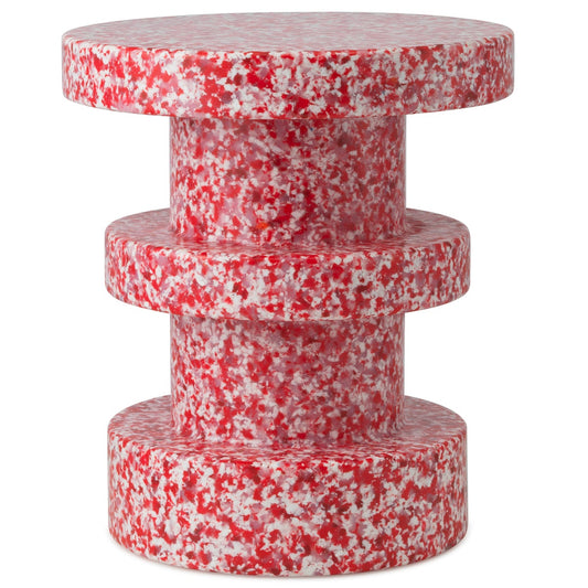 Bit stool, stack, red